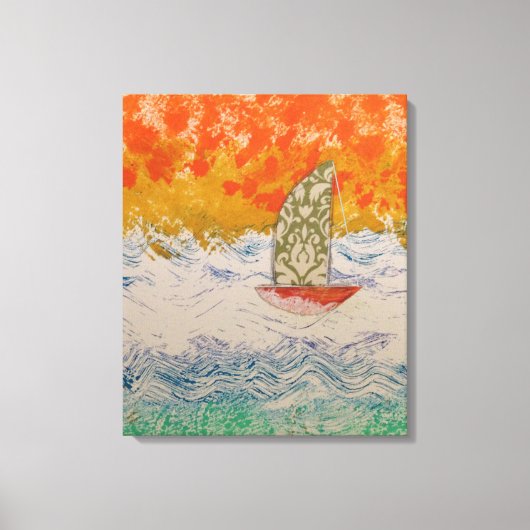 Toile Voile floral (Recto)