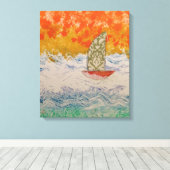 Toile Voile florale (Insitu (Plancher de Bois))