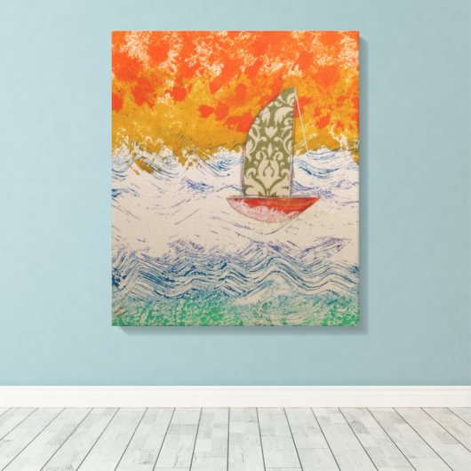 Toile Voile florale (Insitu (Plancher de Bois))