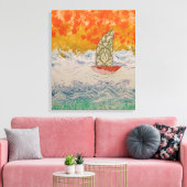 Toile Voile florale (Insitu(Salon))