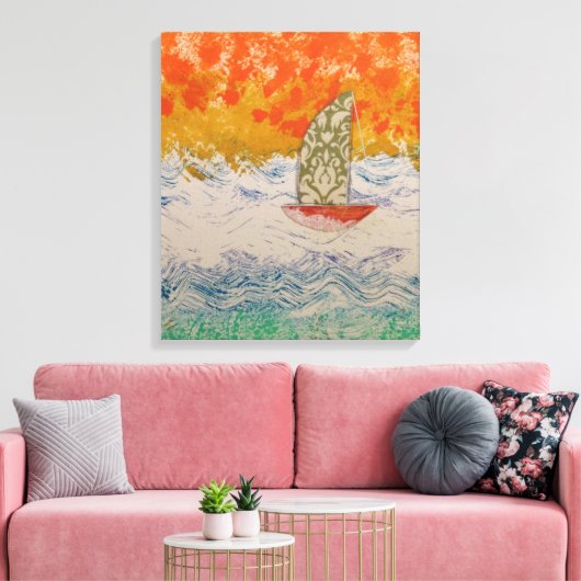 Toile Voile florale (Insitu(Salon))