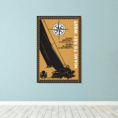 Toile Voile Floride Miami Key West (Insitu (Plancher de Bois))
