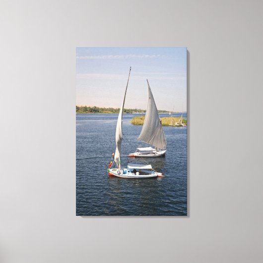 Toile Voile Sur Le Nil, Egypte (Recto)