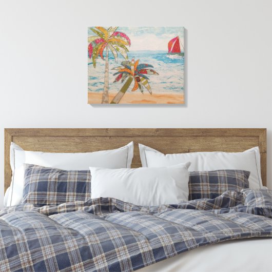 Toile Voiles rouges (Insitu(Chambre))