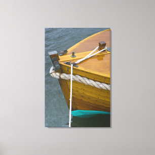 Toile Voilier en bois dans l'eau