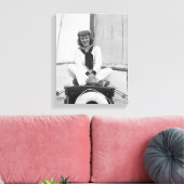 Toile Voilier femme (Insitu(Salon))