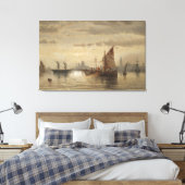 Toile Voiliers devant Venise (Insitu(Chambre))