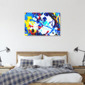 Toile Voir Bleu (Insitu(Chambre))