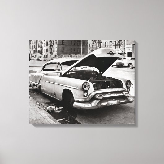 Toile Voiture Abandonnée, 1964 (Recto)