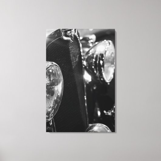 Toile Voiture Classique Ancienne (Recto)