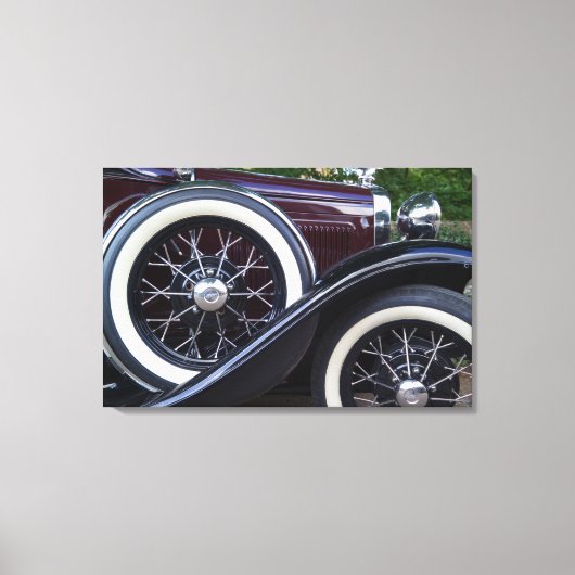 Toile Voiture classique Ford A 1930 (Recto)