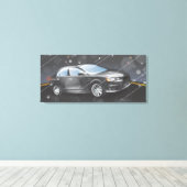 Toile Voiture de sport (Insitu (Plancher de Bois))