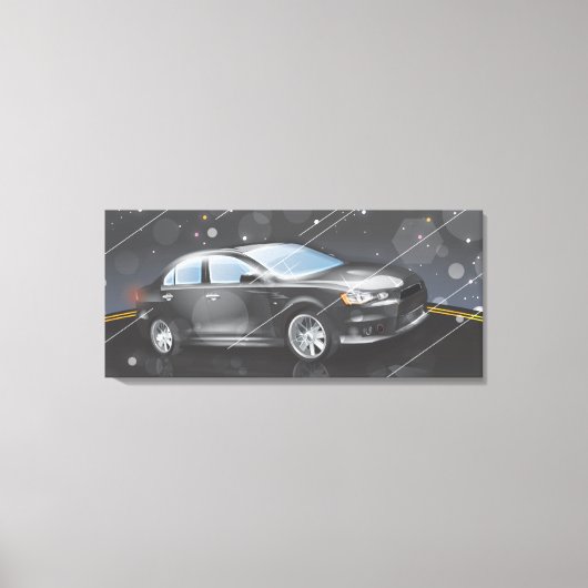 Toile Voiture de sport (Recto)