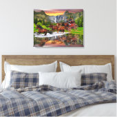 TOILE VOITURE DE WELLS FARGO (Insitu(Chambre))