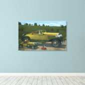 Toile Voiture la plus grande au monde, Studebaker prouve (Insitu (Plancher de Bois))