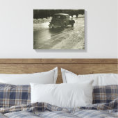 Toile Voiture sur la route (Insitu(Chambre))