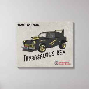 Toile Voiture Trabant Est Allemande Personnalisée