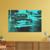 Toile Voiture verte (Insitu(Salon))