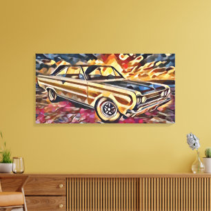 Toile Voiture Vintage