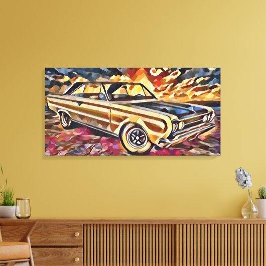 Toile Voiture Vintage (Insitu(Salon))