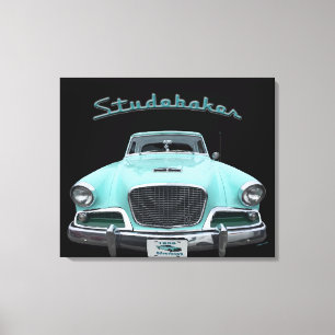 Toile Voiture vintage classique Studebaker Silver Hawk 1