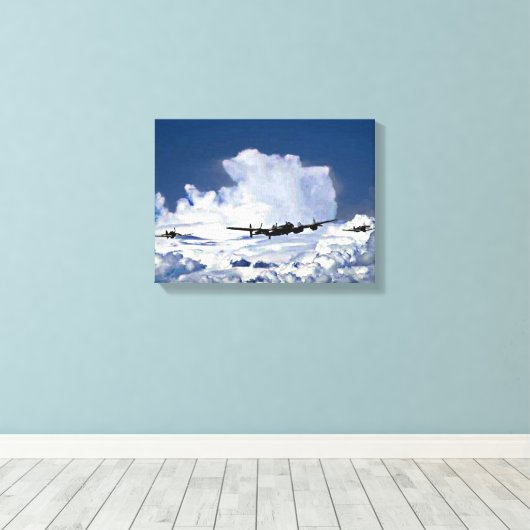 Toile Vol commémoratif de la bataille d'Angleterre (Insitu (Plancher de Bois))