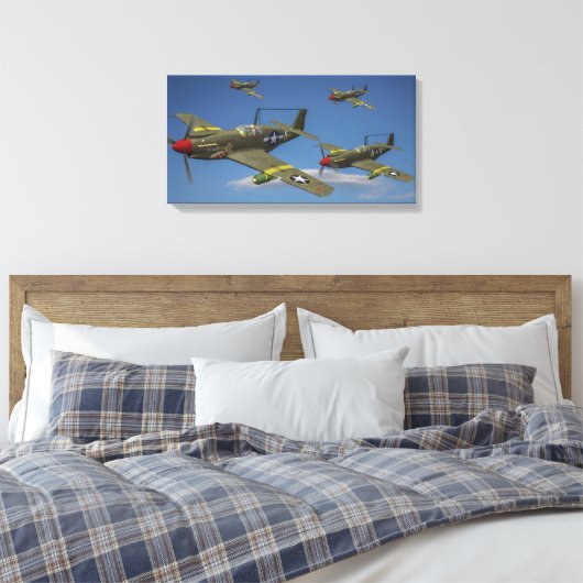 Toile Vol de A-36 Apache Dive Bombers (Insitu(Chambre))