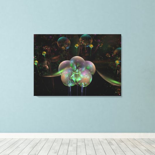 Toile Vol de bulles (Insitu (Plancher de Bois))