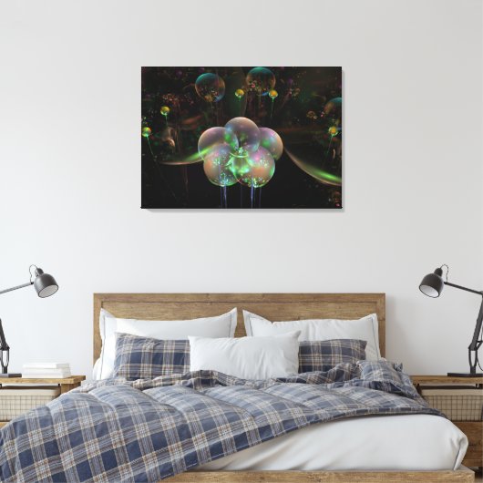 Toile Vol de bulles (Insitu(Chambre))