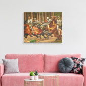 Toile Vol de Charles le Téméraire à cheval (Insitu(Salon))