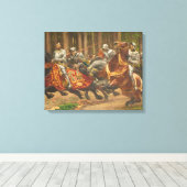 Toile Vol de Charles le Téméraire à cheval (Insitu (Plancher de Bois))
