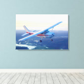 Toile Vol du coucher du soleil (Insitu (Plancher de Bois))