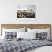 Toile Vol Napoléon de la bataille de Waterloo (Insitu(Chambre))