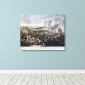 Toile Vol Napoléon de la bataille de Waterloo (Insitu (Plancher de Bois))