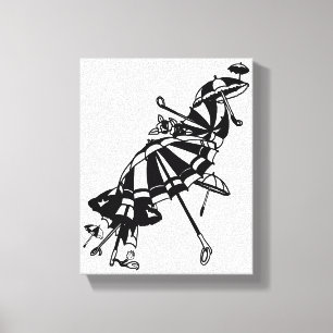 Toile vol Parasols parapluies Illustration de l'art de l