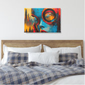 Toile Vol vers hier (Insitu(Chambre))