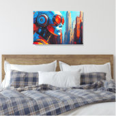 Toile Vol vers hier-4 (Insitu(Chambre))