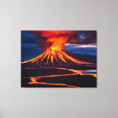 Toile volcan (Recto)