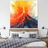 Toile Volcanic Eruption: Raw Power (Insitu(Chambre))