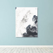 Toile Volcans dans la péninsule centrale du Kamchatka (Insitu (Plancher de Bois))