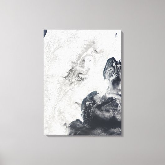 Toile Volcans dans la péninsule centrale du Kamchatka (Recto)