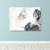 Toile Volcans dans la péninsule centrale du Kamchatka (Insitu (Plancher de Bois))