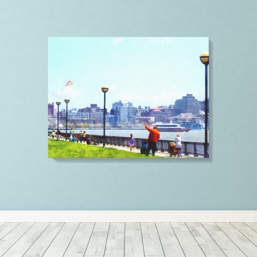 Toile Voler Une Trousse À Pier A Park Hoboken NJ' (Insitu (Plancher de Bois))