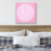 Toile Volley-ball Art Pink ou CUSTOM COLOR (Insitu(Chambre))