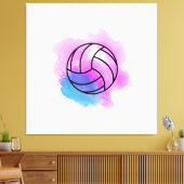 Toile Volleyball aquarelle (Insitu(Salon))