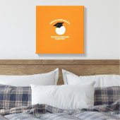 Toile Volleyball Graduation Sports Orange (Insitu(Chambre))