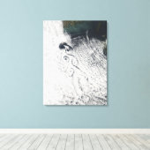 Toile Von Karmann nuages vortices (Insitu (Plancher de Bois))