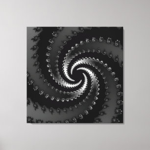 Toile Vortex foncé fractal
