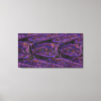 Toile Vortexes de mosaïque violette