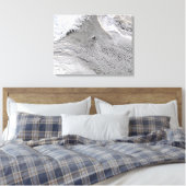 Toile Vortices nuageuses au large de l'île Jan Mayen (Insitu(Chambre))